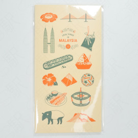 TRAVELER'S Notebook Refill for Regular Size KYOTO EDITION [07100-887] -  Washi Green Tea Leaf 4945846913373